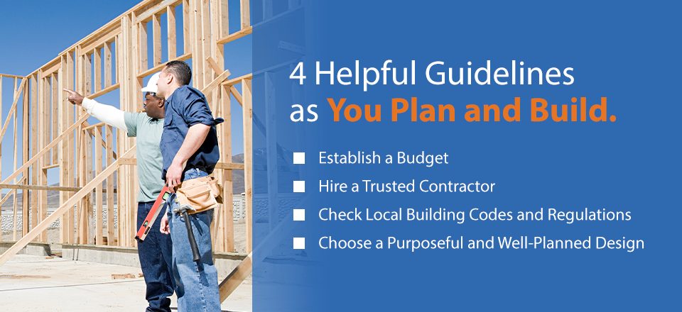 4 Guidelines to plan and build home addition